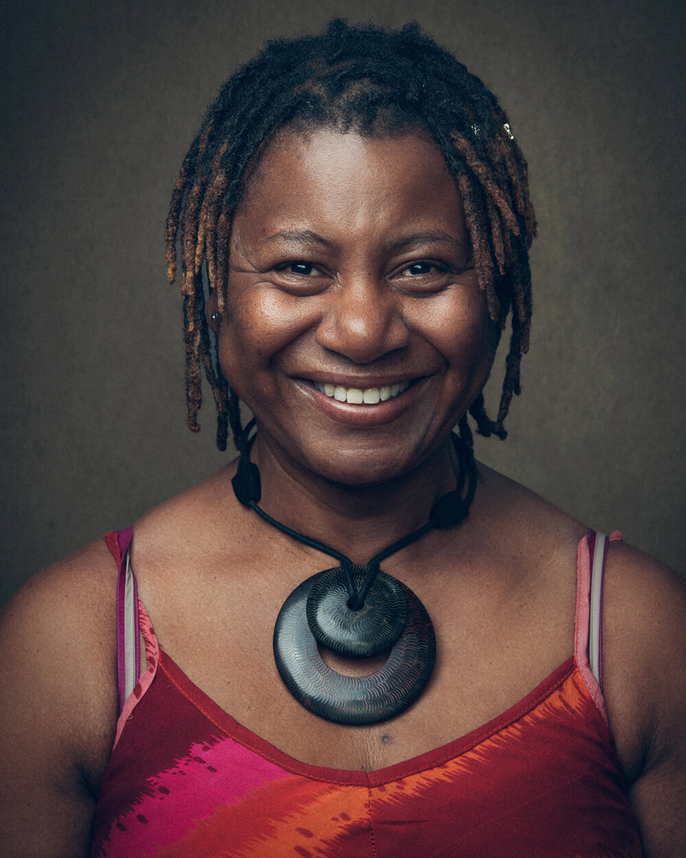 A portrait photo of April Manderson