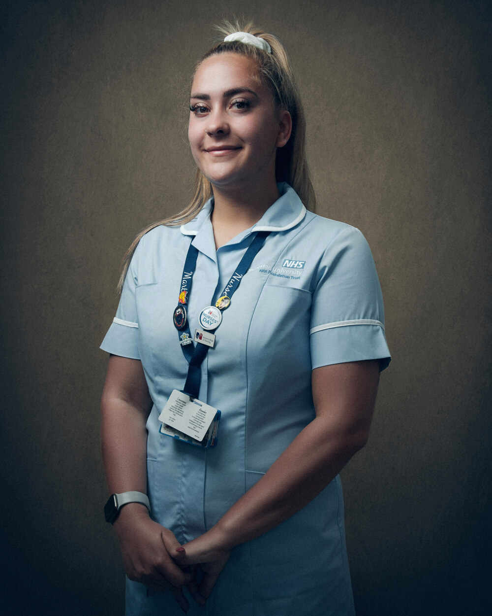 A portrait photograph of Martha Sheen
